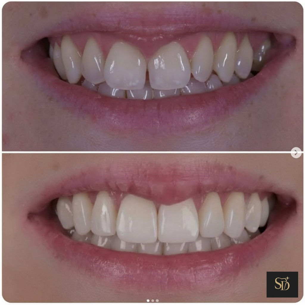 Before and after smile transformation at Seren Dental, Cardiff — patient 5